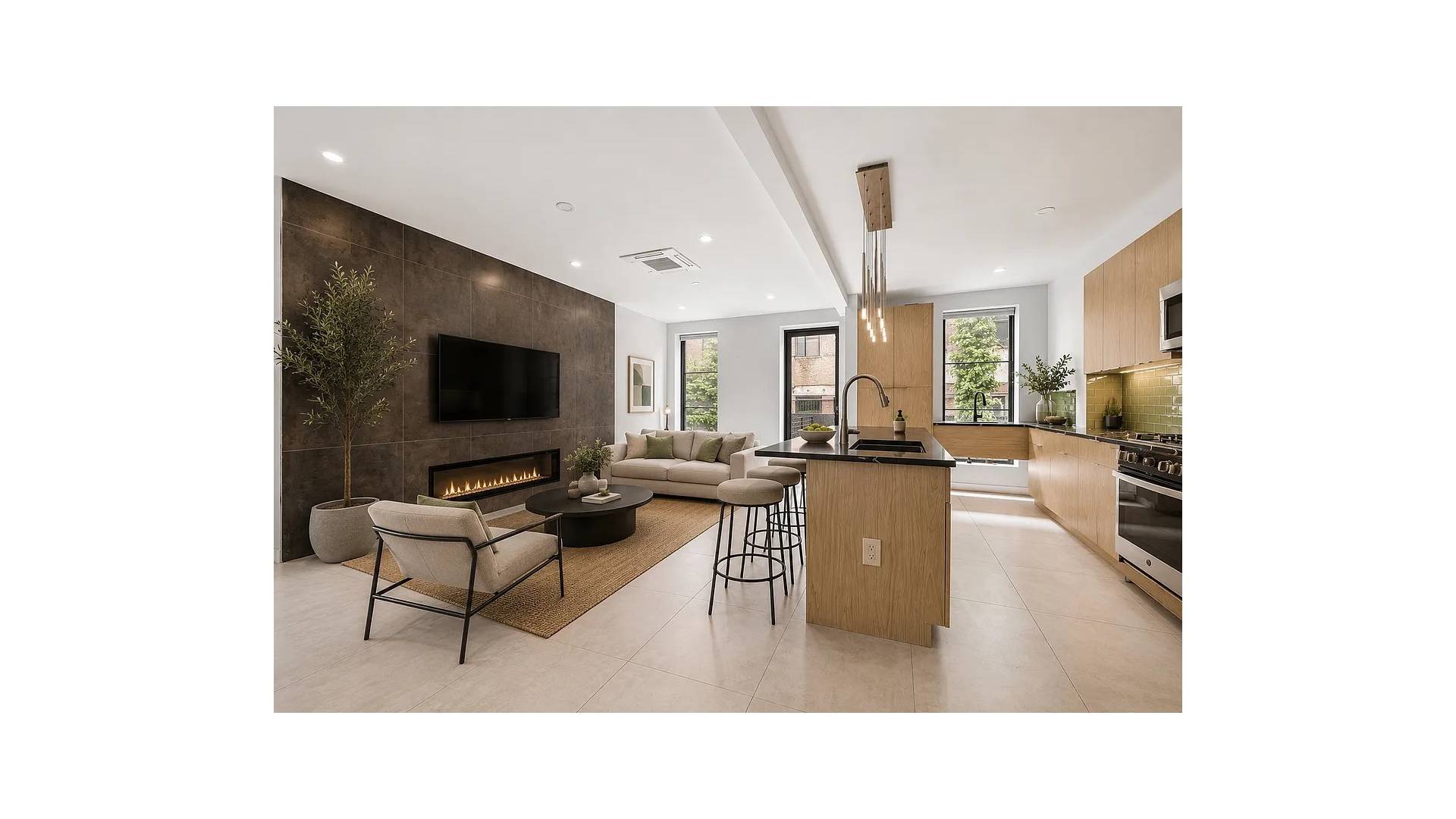 Welcome to this stunning 2 bedroom, 2 bathroom residence in the heart of Clinton Hill, featuring sleek condo level finishes, oversized living space, and a private backyard perfect for entertaining ...