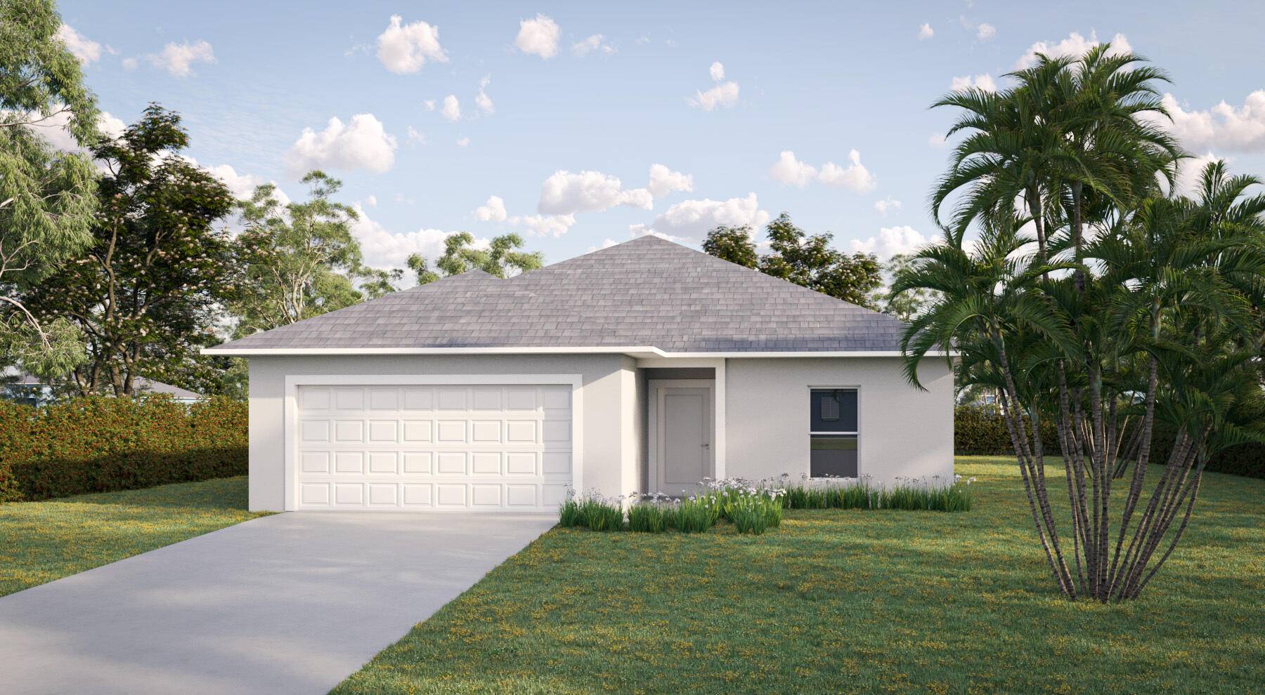 Brand new construction by Monna Homes located in the desirable community of Vero Lake Estates No HOA !