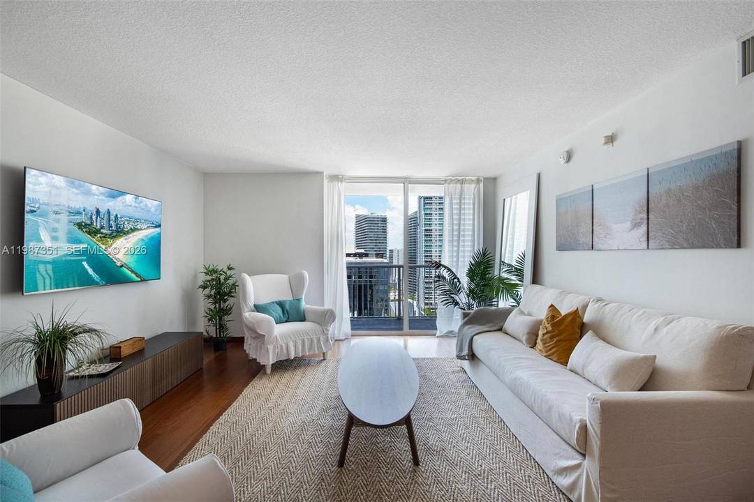 High floor corner 3BD 2BA residence in the heart of Brickell, fully renovated and tastefully furnished in 2025.