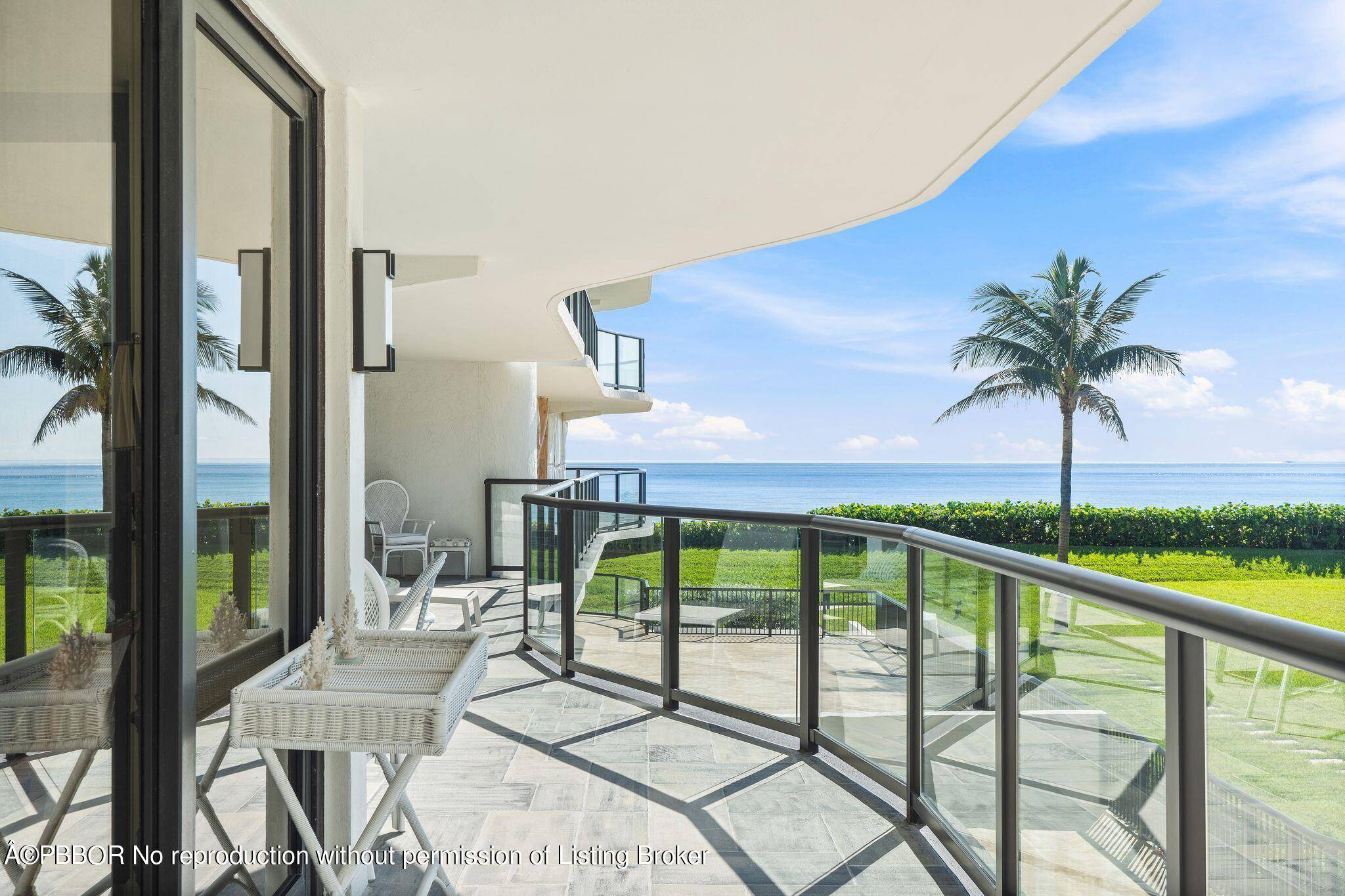 Beautiful open views to the ocean await in this perfectly placed unit at the Halcyon.
