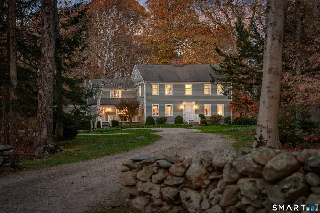 This exceptional property is set at the end of a quiet, coveted tree lined lane, offering a rare sense of privacy and tranquility.