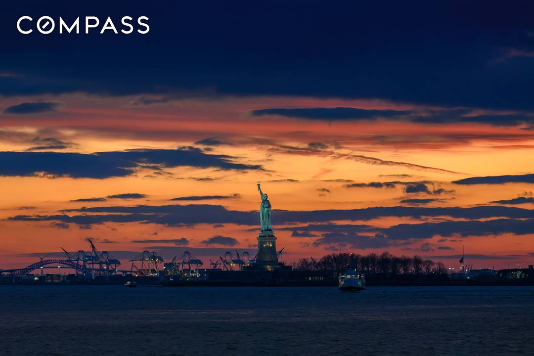 Harborfront Residence with Statue of Liberty Views from Every Room Perched high on the 25th floor, Residence 25G offers something increasingly rare in Manhattan open harbor views from every room, ...