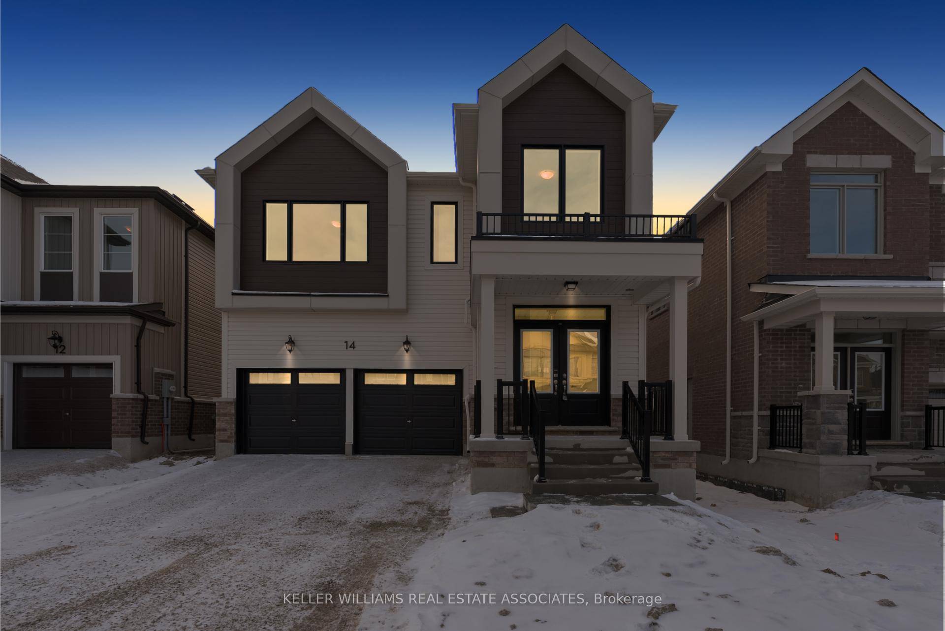 Nestled In The Newly Built Community Of Ellis Lane In Caledon, Ontario, 14 Aster Woods Drive Is TheMaxwell Model And Offers 2, 309 Sq.