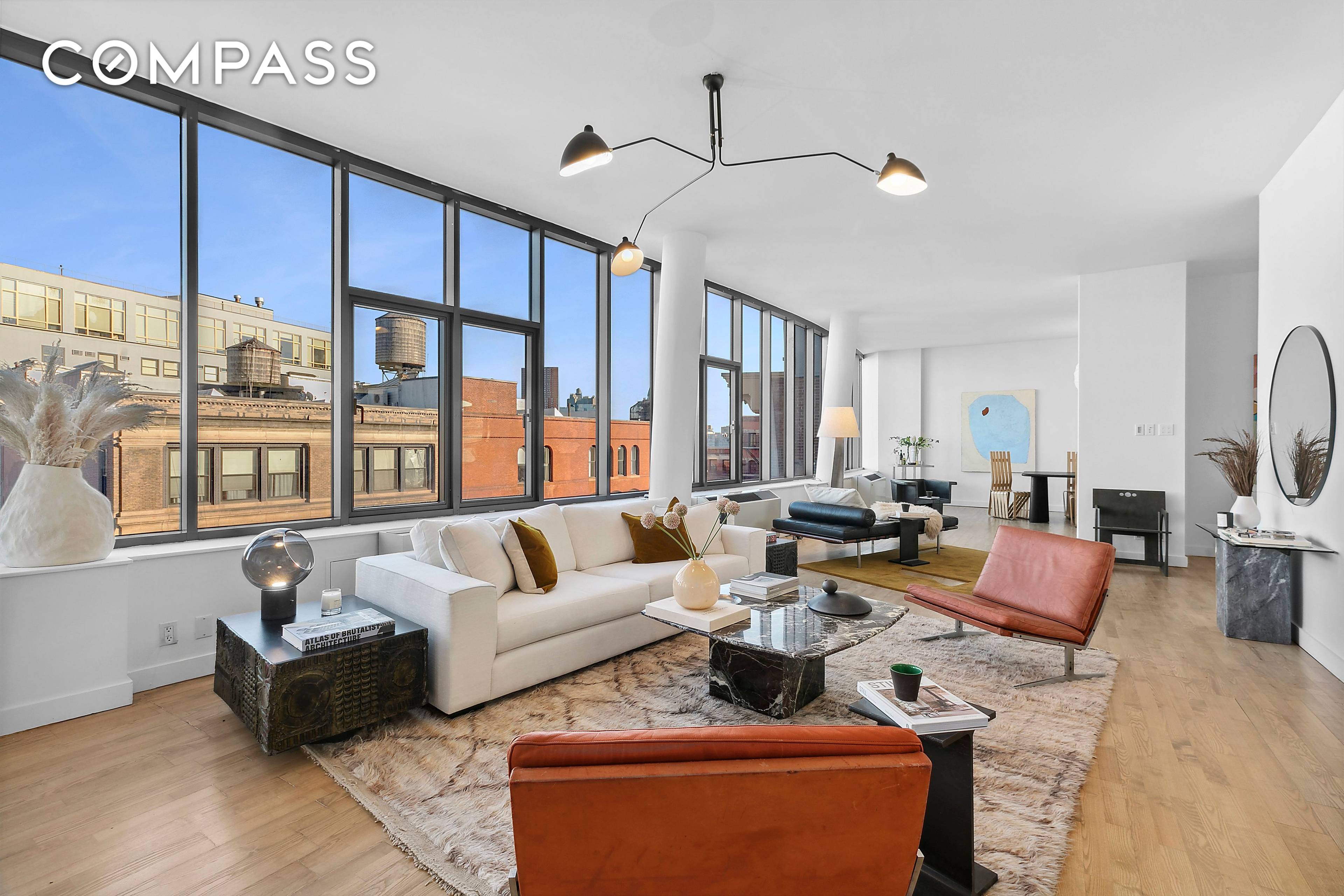 Experience the epitome of urban luxury living in this one of a kind three bedroom, three bathroom designer condominium at the prestigious One Kenmare Square in Soho.