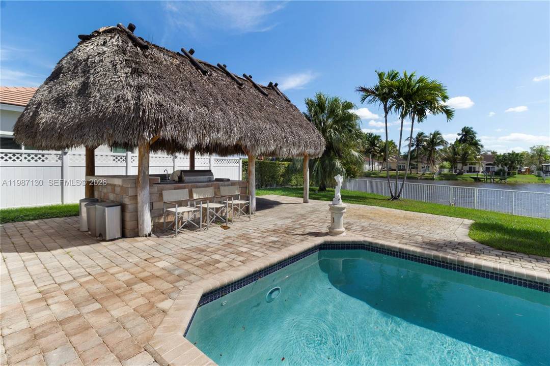 Lakefront 4BR 3 bath loft pool home in a desirable Keystone neighborhood roof replaced and exterior repainted in 2023 with 2, 678 sq ft of living space amp ; 2 ...