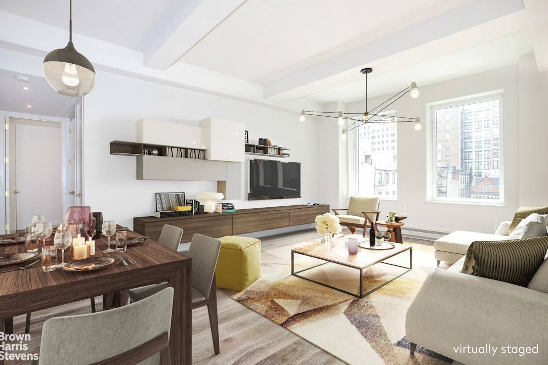 SUNNY TRIBECA LOFT HOME This beautiful 2 bedroom and 2.