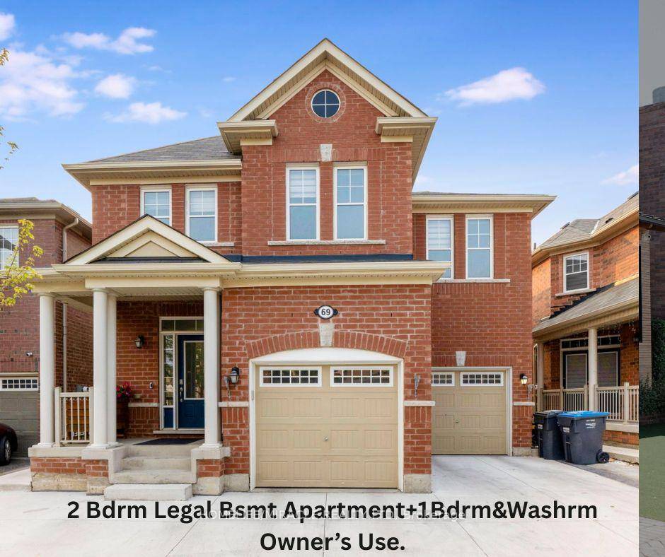 Legal Basement Apartment with an additional Owner Occupied rec room with bedroom and washroom This impeccably maintained 4250 sq ft of living space in a detached residence offers a spacious, ...