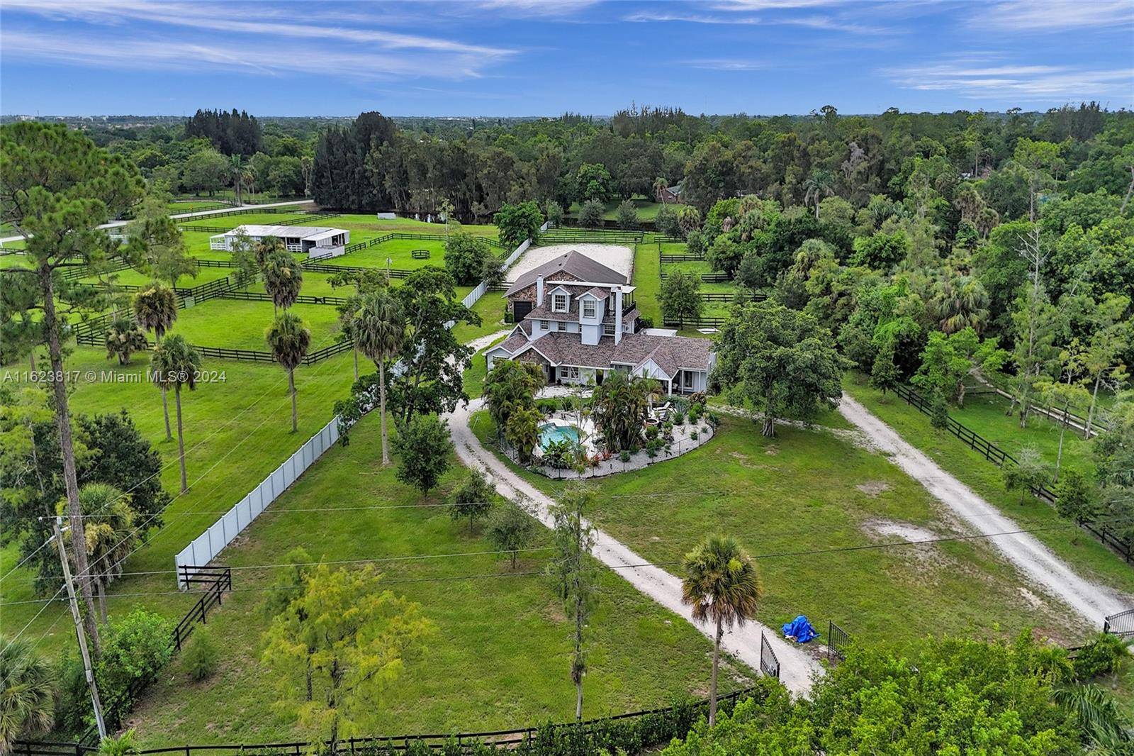 Located on an expansive 2.