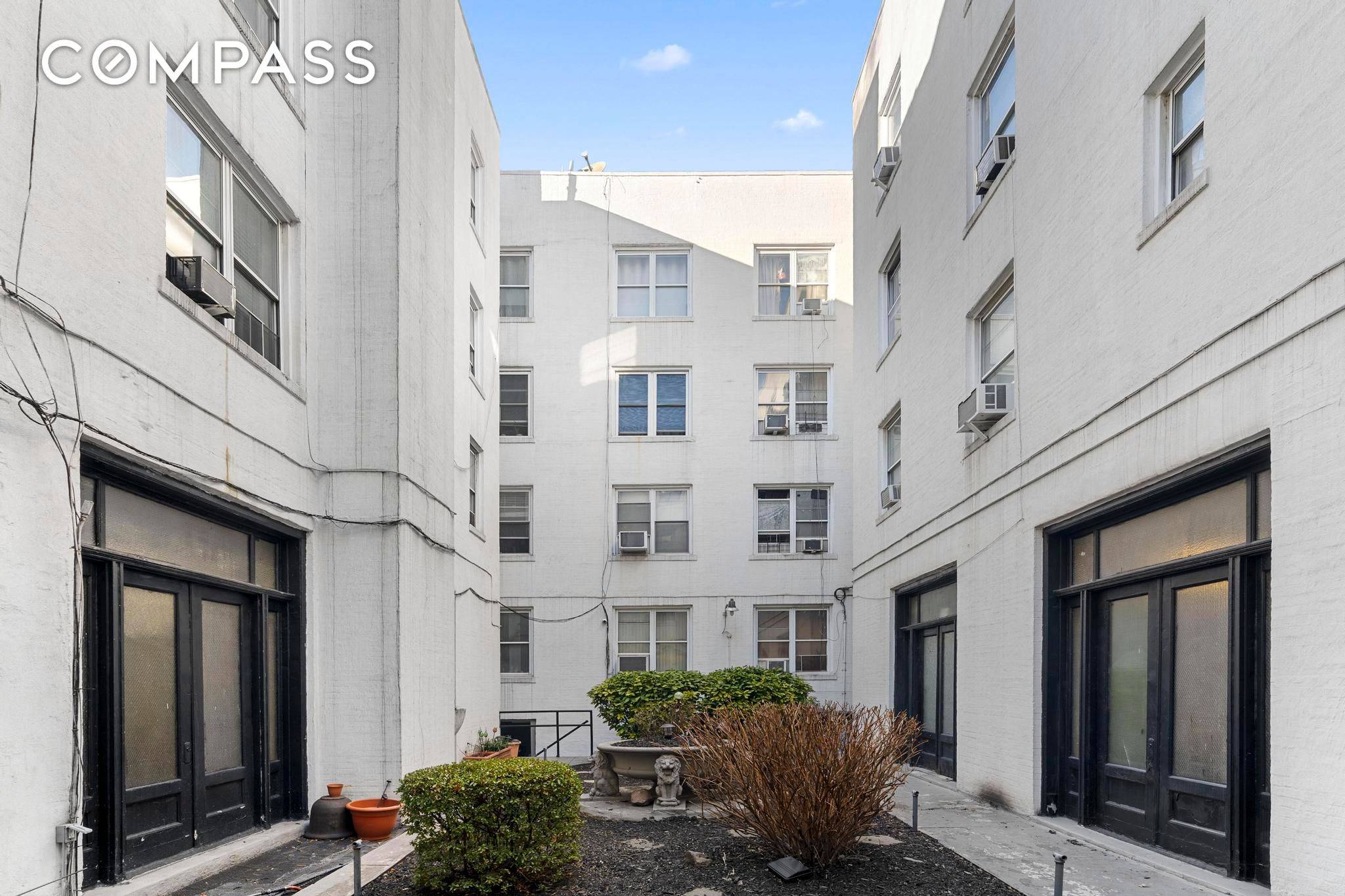 Step into timeless elegance with this inviting one bedroom, one bath HDFC co op in a beautifully preserved Jazz Age pre war building in Crown Heights.