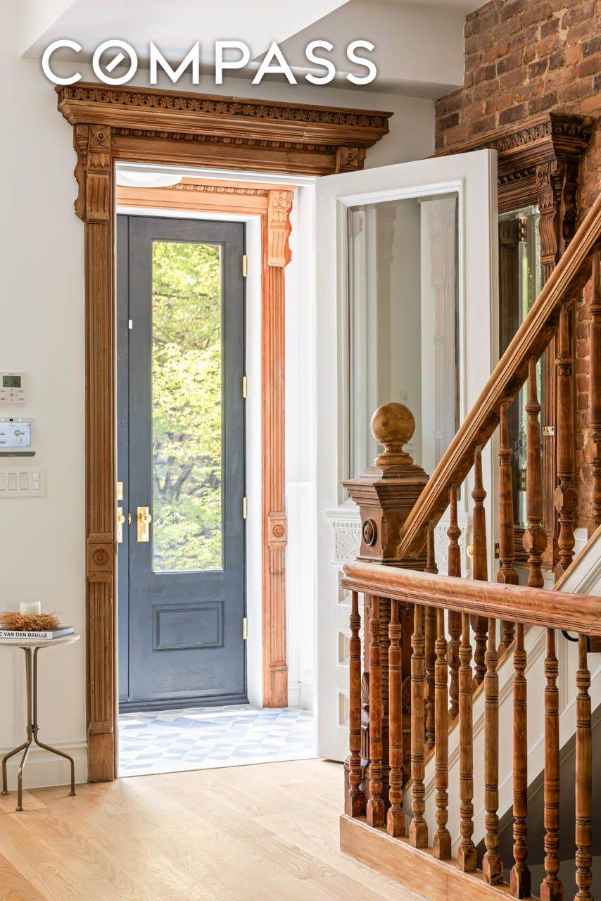 Discover elevated townhouse living at 521 Monroe, a brilliantly reimagined two family brownstone in the heart of vibrant Bedford Stuyvesant.