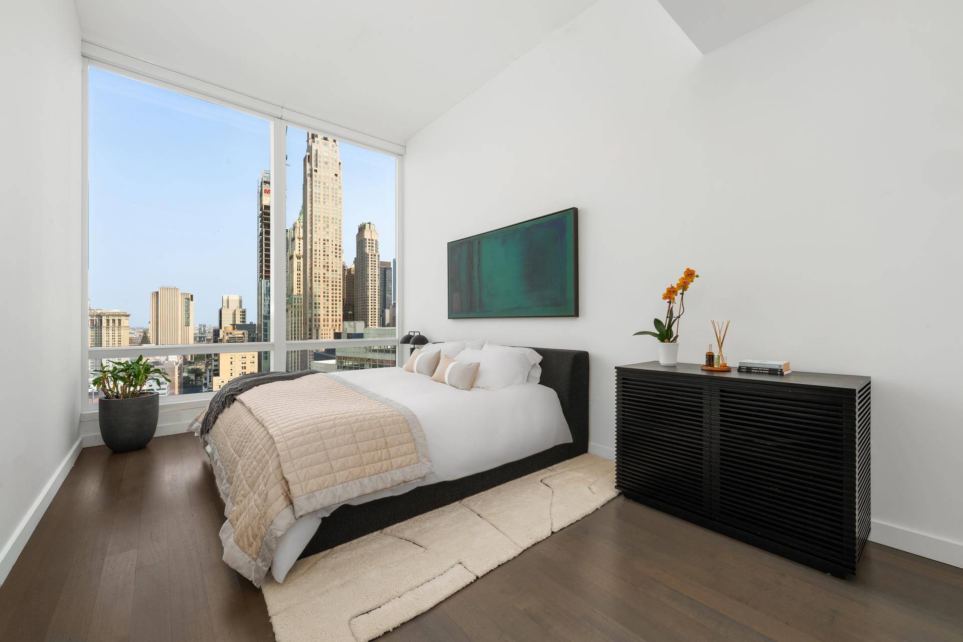 The only of its kind, this 30th floor split 2 bedroom, 2.