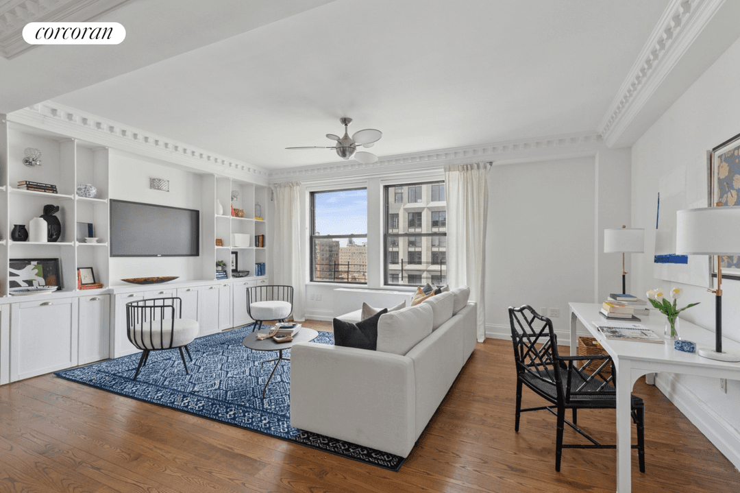 215 West 91st Street, 111 Bright, High Floor 2BR With Flex 3BR Potential W D Allowed Move in ready, high floor 2 bedroom at The DeSoto, a full service Upper ...