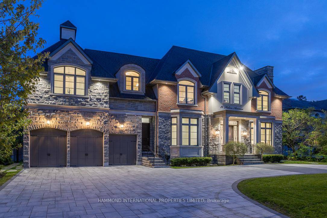 Situated in one of Thornhills most exclusive neighborhoods, this custom built 5 bedroom, 8 bath home offers south backing exposure and10k sq ft of unparalleled luxury and timeless design.