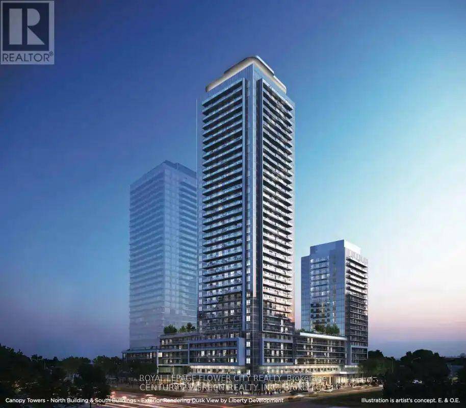 Brand new building thisLarge 2 bed den corner unit in Mississauga.