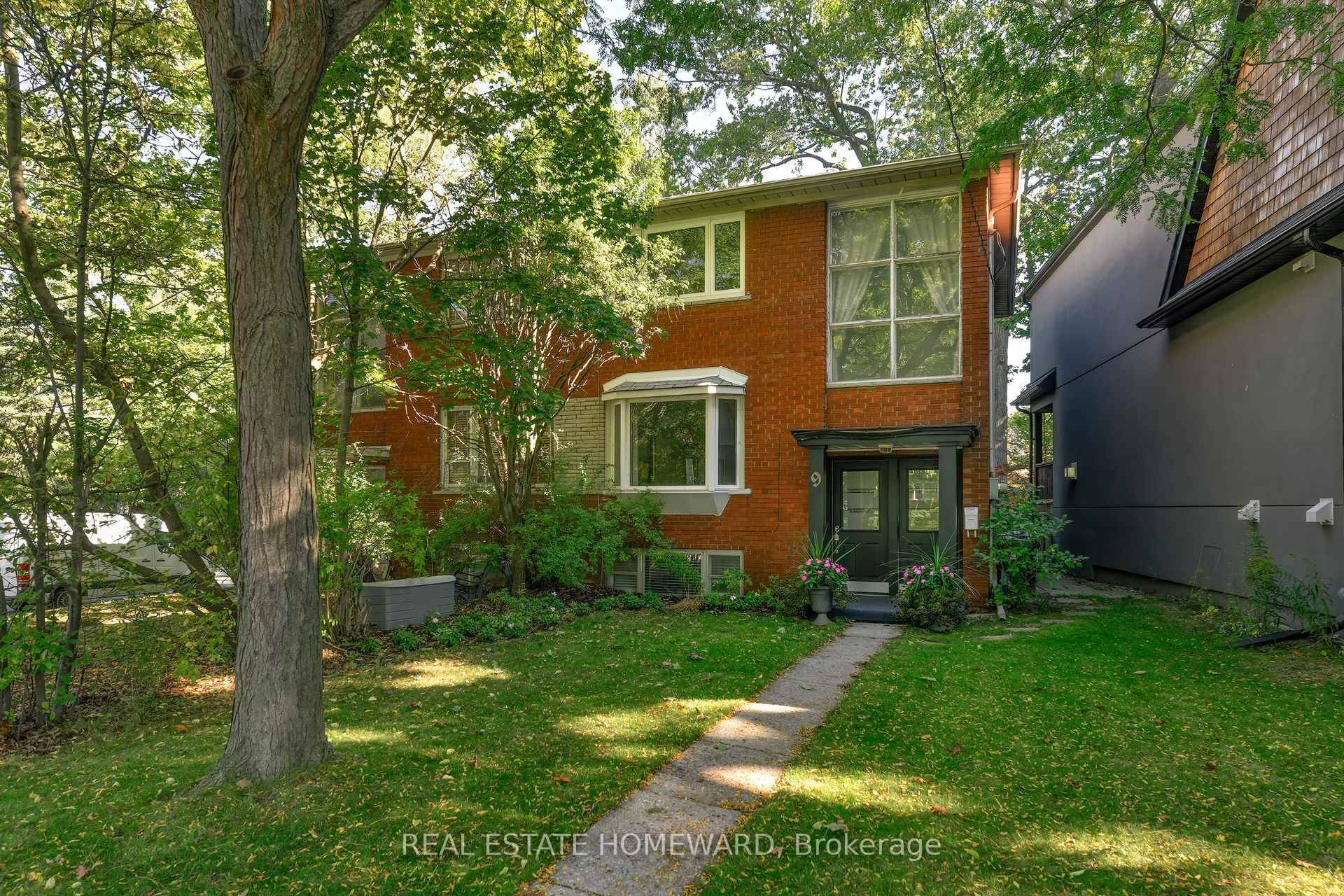 Built in 1959 Beautifully appointed This brick semi offers large rooms with large windows that allow lots of natural light to flow throughout.