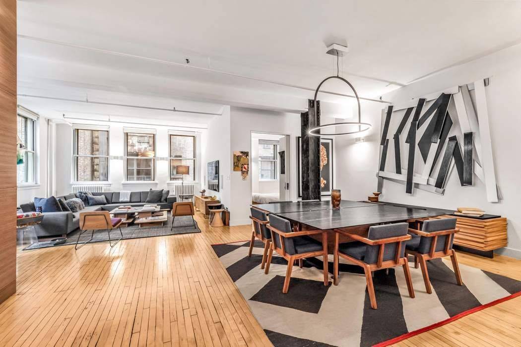 Architectural NoMad Loft grandeur with high ceilings Vast, multifunctional living area Expansive bedrooms with ample closets Large bathrooms with bathtub Chef's kitchen with top quality appliances Classic, warm maple hardwood ...