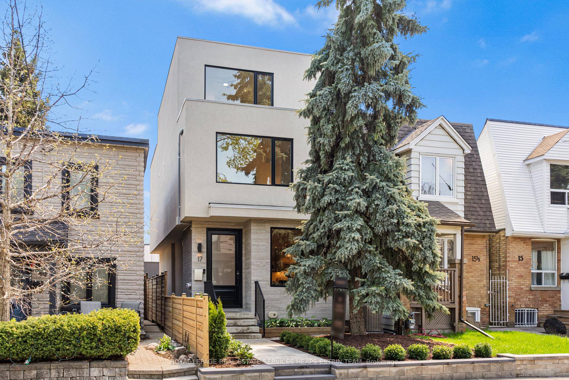 Located on a quiet, tree lined street in the heart of South Riverdale, 17 Myrtle Avenue is a striking, design forward residence offering the rare combination of thoughtful architecture, refined ...