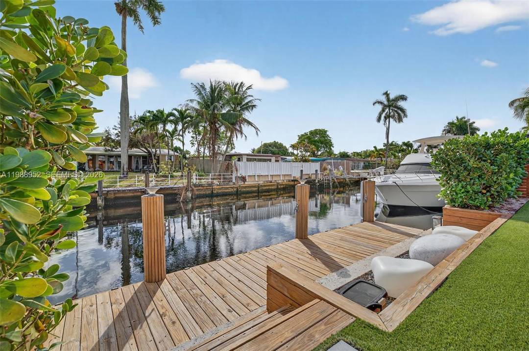 Completely renovated waterfront home in Lauderdale Isles with ocean access and no fixed bridges.