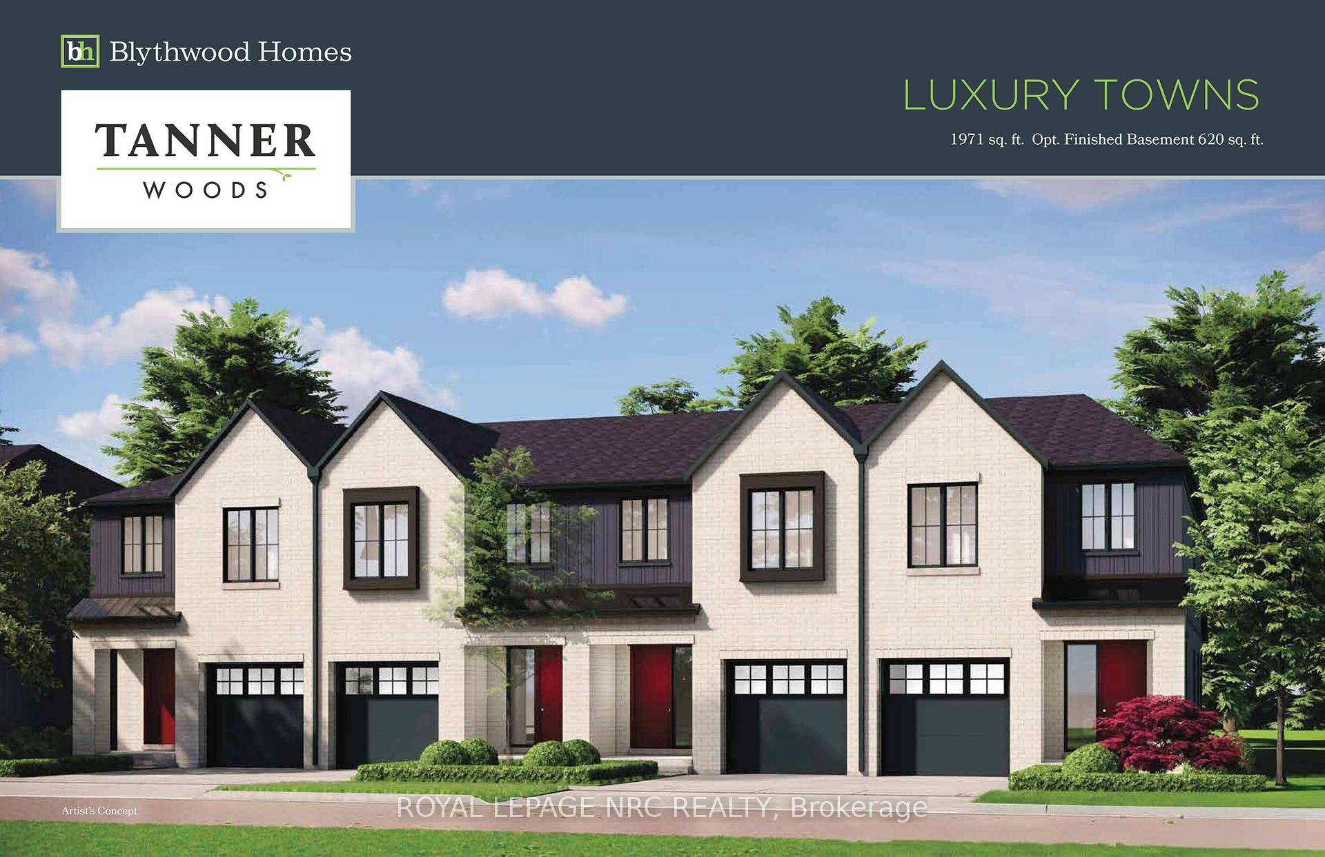 Fonthill's newest development, Tanner Woods, TO BE BUILT New Freehold 2 Storey townhomes, Luxury, elegant, modern features, quality built homes by Niagara's award winning Blythwood Homes, 1971 sqft of living ...