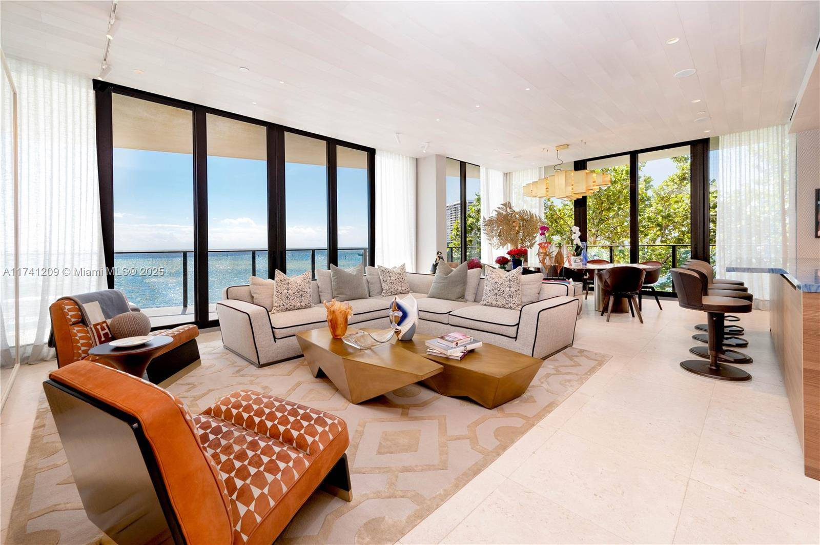 Welcome to a one of a kind 4 bedroom residence at The Fairchild, Coconut Grove, where luxury and exclusivity converge with timeless design.