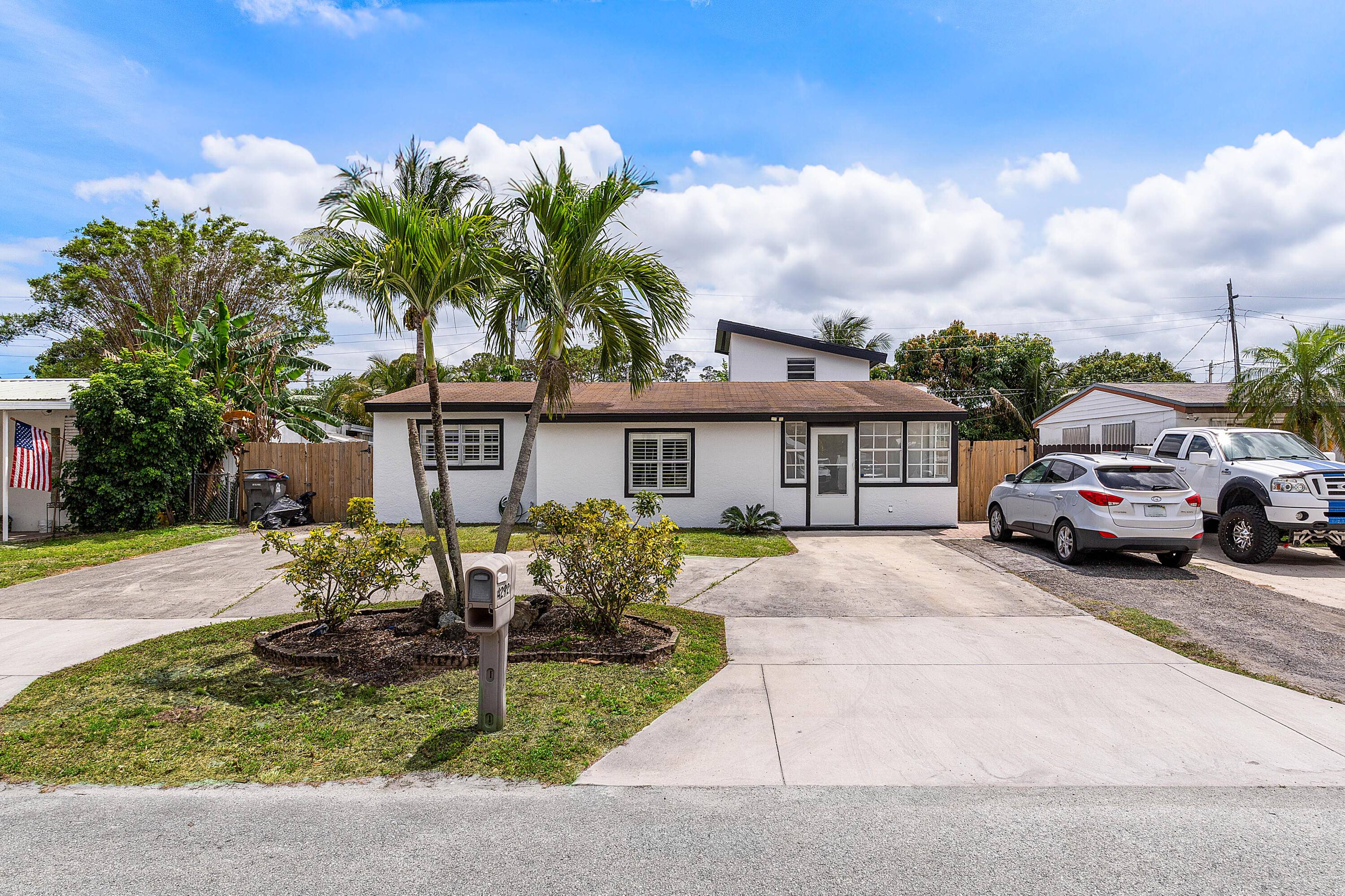 Don't miss this incredible opportunity to own a beautifully renovated 4BD 2BA home with a separate 1BD 1BA efficiency unit.