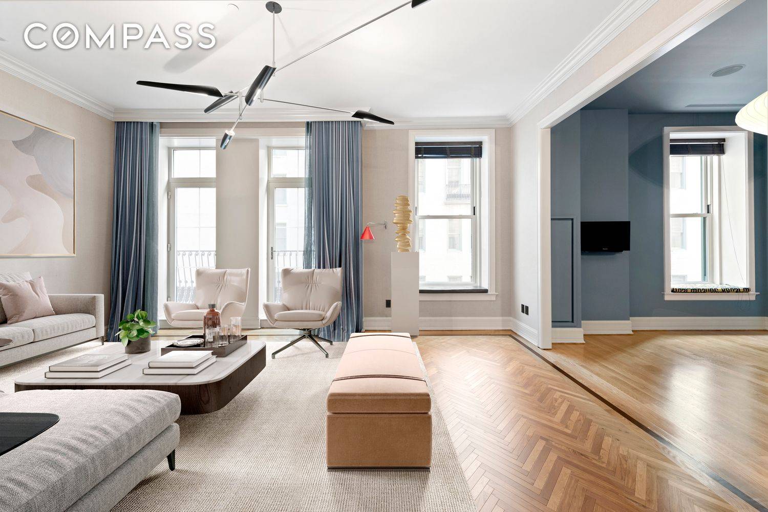 A magnificent two bedroom residence at the iconic Plaza Private Residences.