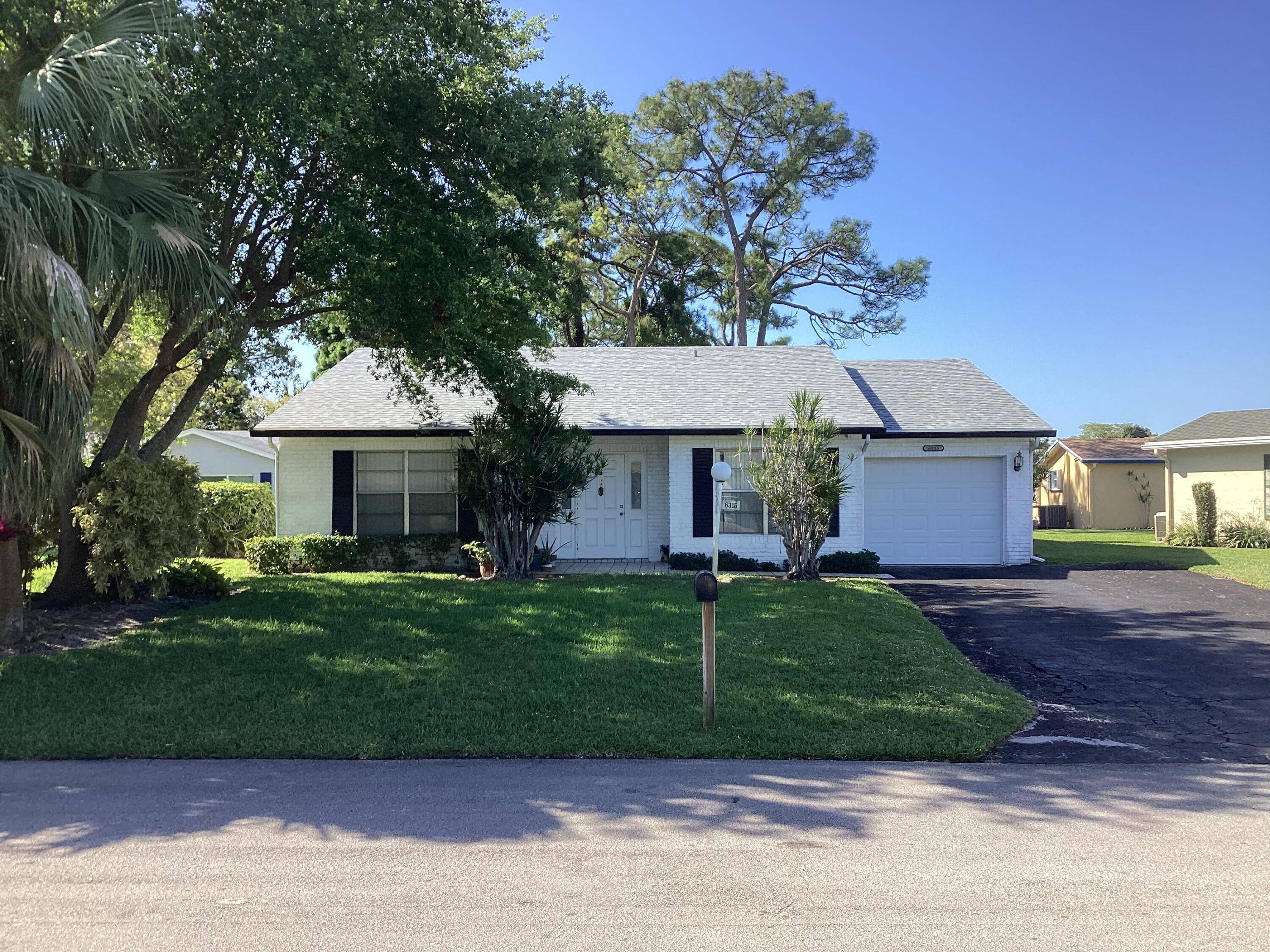 Single family home in a 55 community with a very low HOA.
