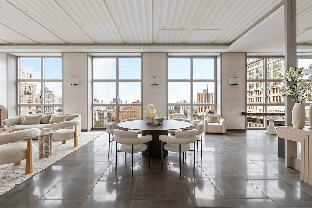 Penthouse 17 at 240 Park Avenue South is a sophisticated full floor residence offering panoramic views, exceptional craftsmanship, and an impeccably balanced layout.