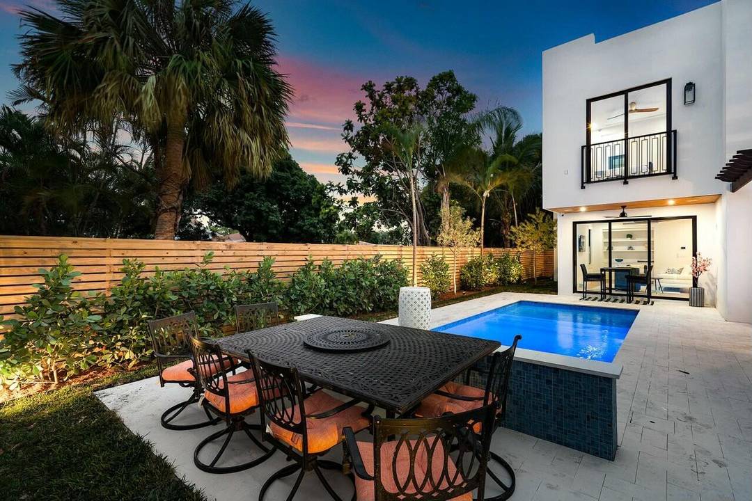 Discover unparalleled charm and sophistication in this brand new Mission Revival home, ideally situated in the coveted College Park neighborhood of Lake Worth Beach.