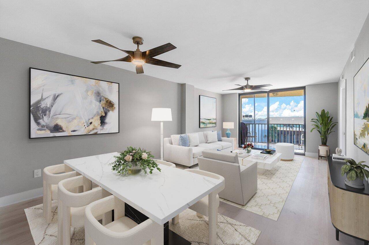 Motivated seller. This beautifully remodeled 2 2 condo with a top floor location in a gated, waterfront community with views of the intra coastal waterway both in front and in ...