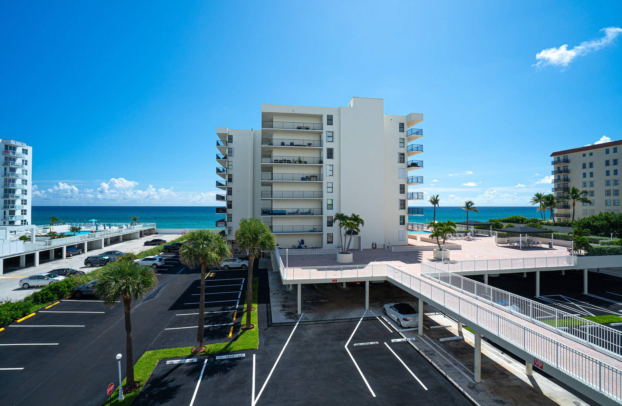 Stunning Ocean Views ! This layout is extremely unique and desirable for the building as it is the Oceanfront unit.