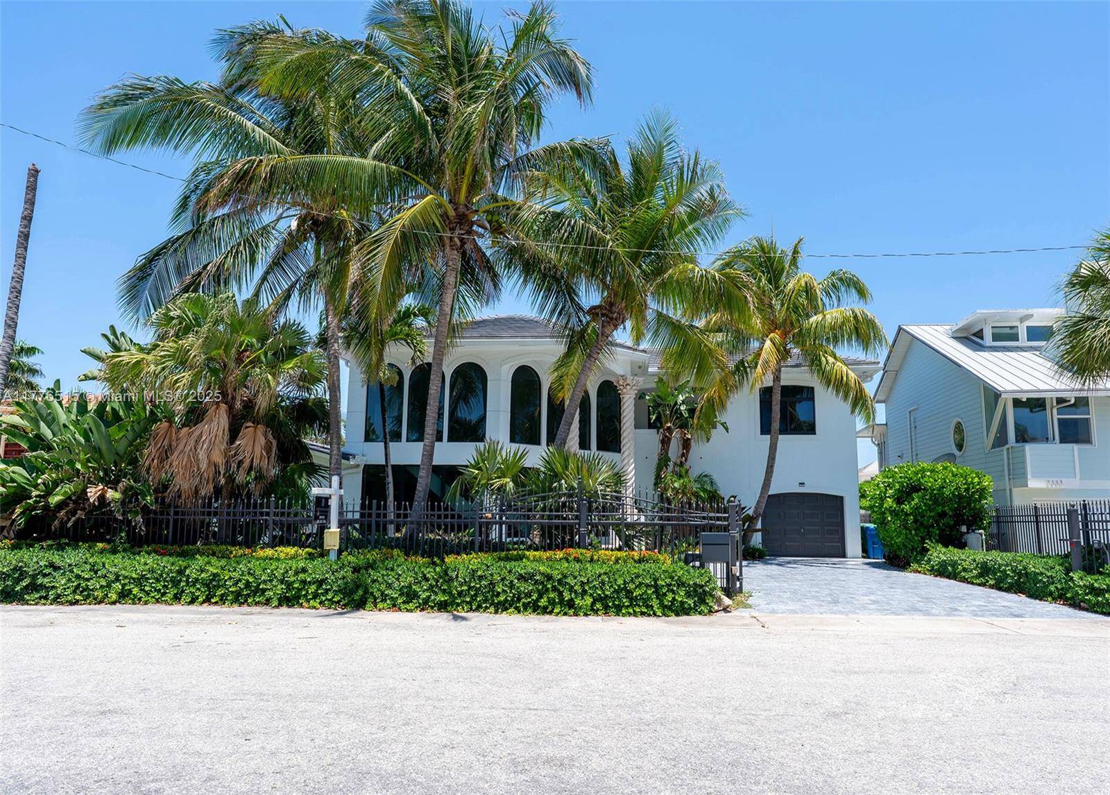 Exquisite Beachside Residence in Fort Lauderdale Steps from the sand, this sophisticated two story home has been fully remodeled to epitomize luxury.