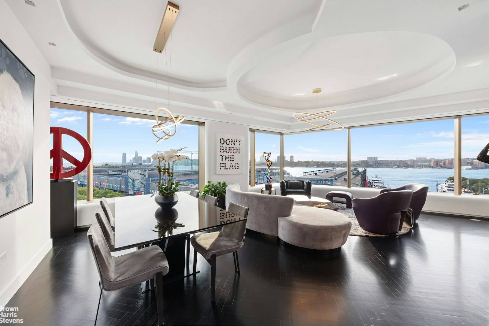 Experience New York living at its finest in the exquisitely chic Residence 7B, completely reimagined by renowned designer Pepe Calderin.