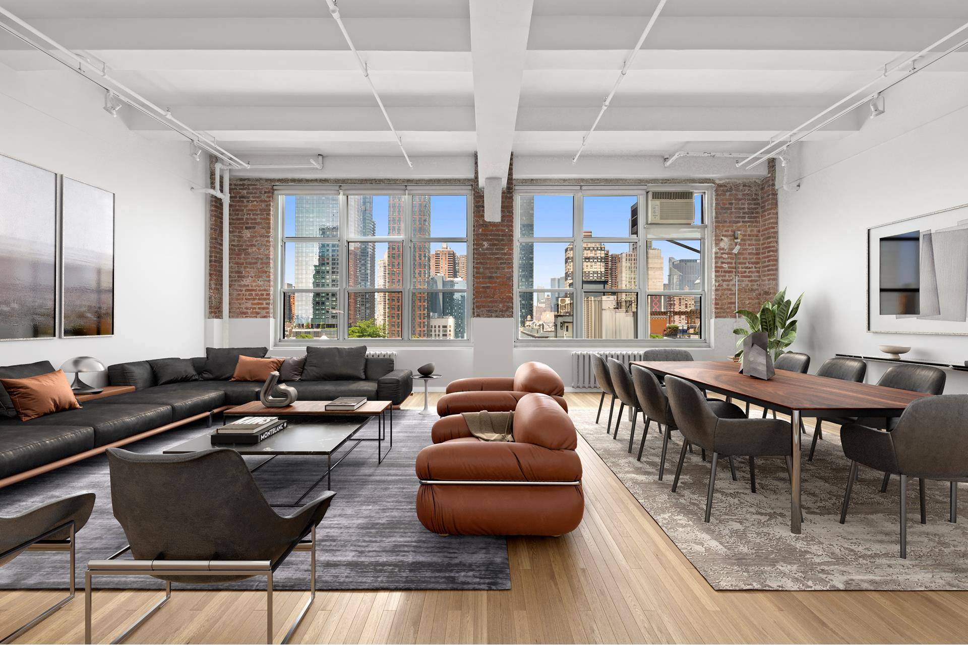 Step into luxury living at the Glass Farmhouse condo building in vibrant Hudson Yards.