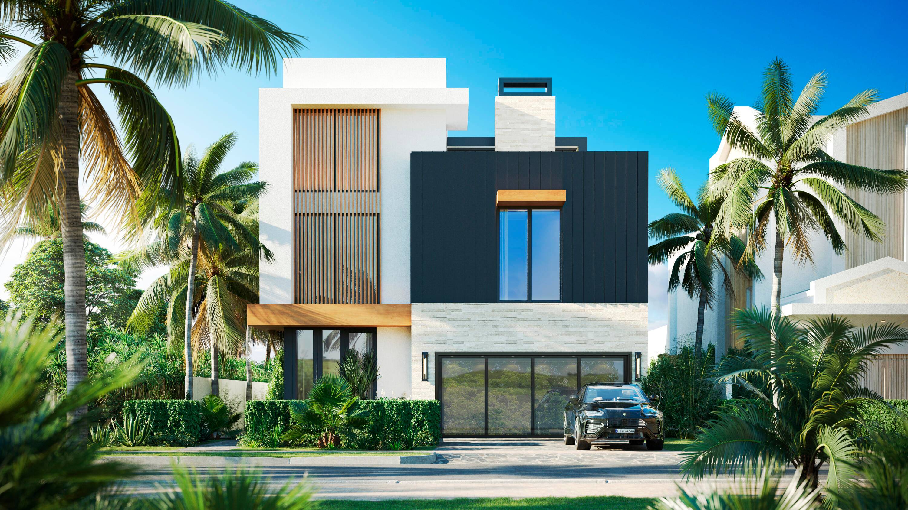 The Bal Harbour at Cache11, 810 Palm Trail, Delray Beach, FL 33483 offers 5 bedrooms, 5 full bathrooms, and two half bathrooms that unfold across 7, 996 total square feet, ...