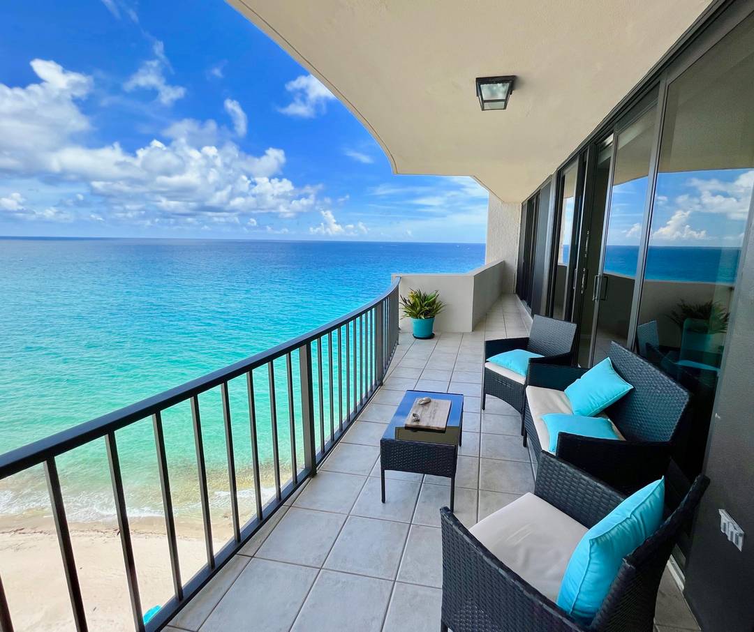 MILLION DOLLAR DIRECT OCEAN VIEWS FROM NE CORNER 16th FL IN TOWER 1.