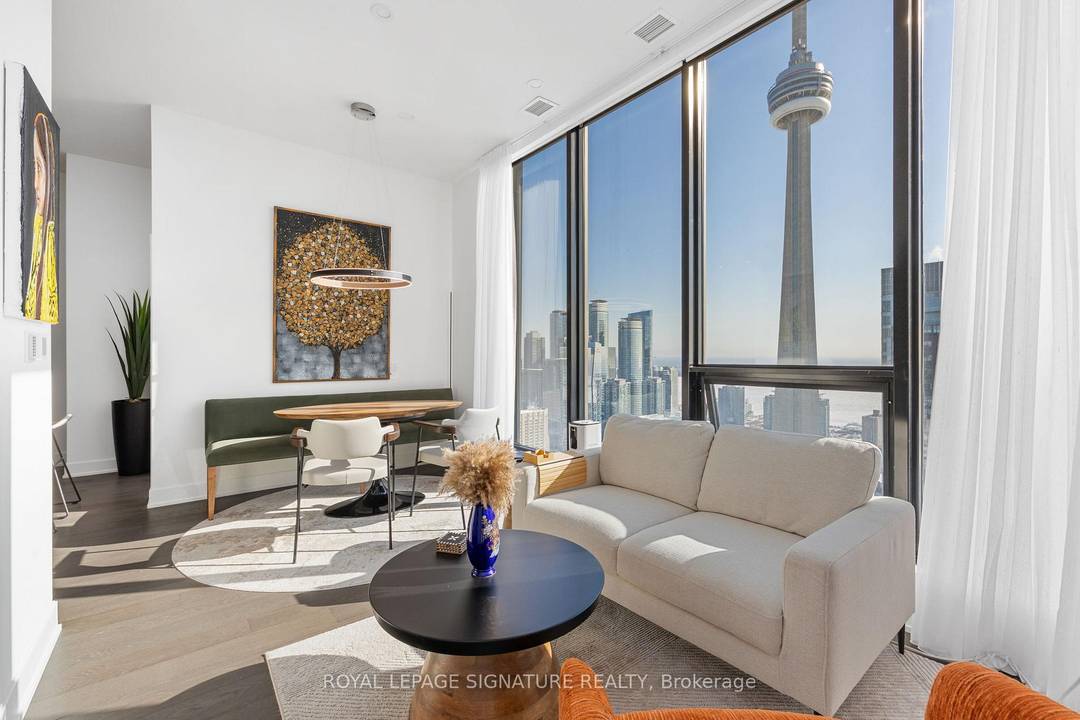 Experience the Pinnacle of Toronto Living in this Meticulously Curated 3 Bed 2 Bath Fully Furnished Unit at the NOBU Residences.