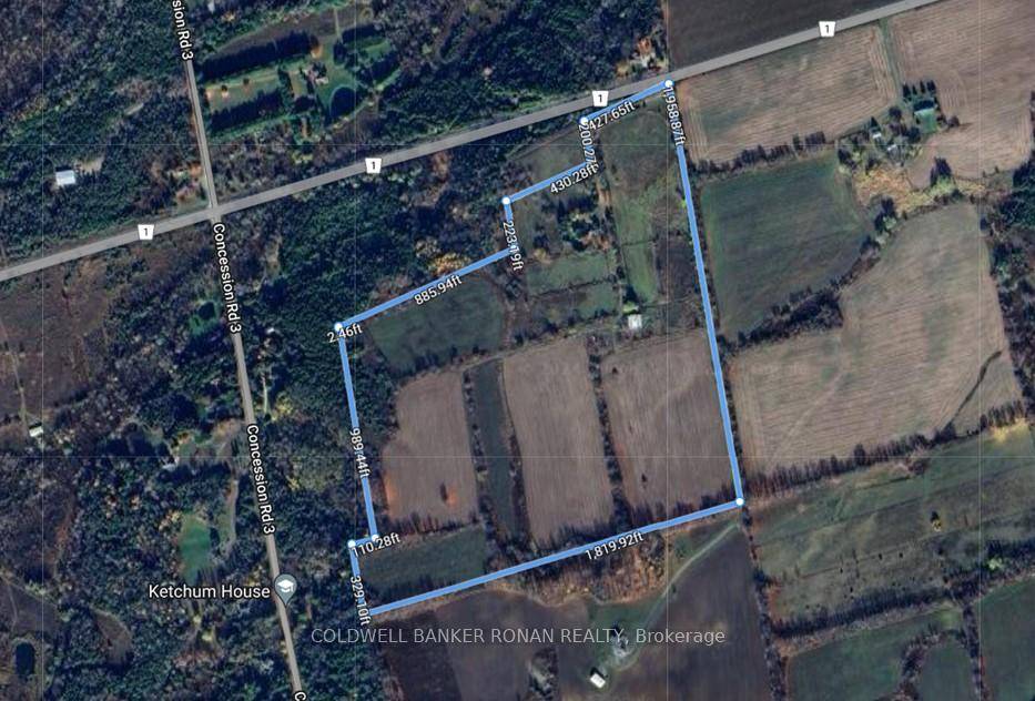 Outstanding 63 Acres with views over the Hockley Valley and Escarpment.