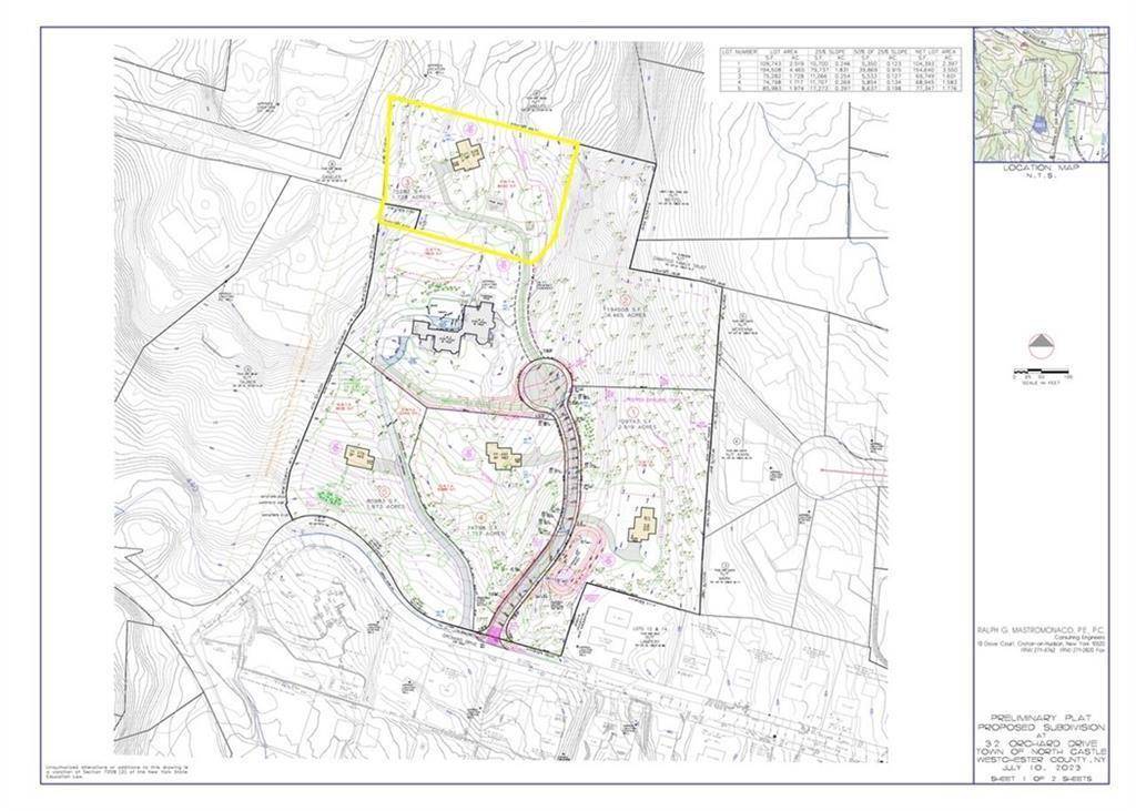 Great opportunity to build your dream home in Armonk.