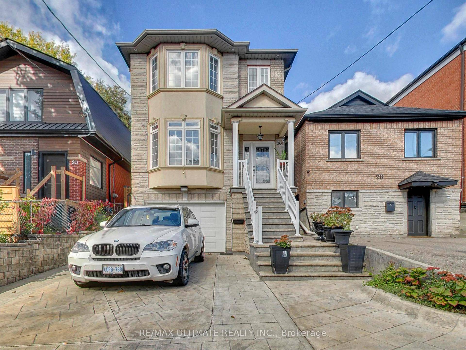 Rare Custom Built 4 Bedroom 4 Baths Detached Home in Desirable Fairbank Village.