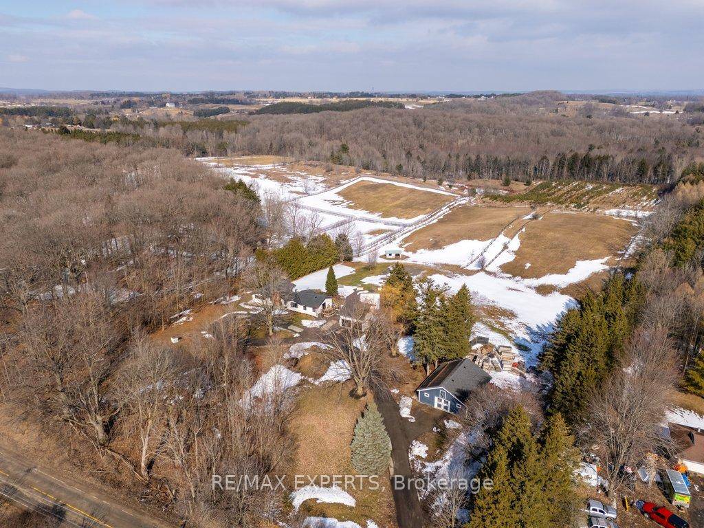 Highly Desirable and Sought After 10 Acre Country Residence Situated on The High Point of The Sixteenth Sideroad Just North of Nobleton Lakes Golf Course Between The 8th Concession and ...