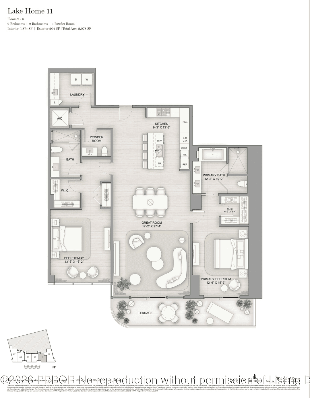 Introducing The Ritz Carlton Residences, West Palm Beach, a limited collection of homes all with direct breathtaking water views.