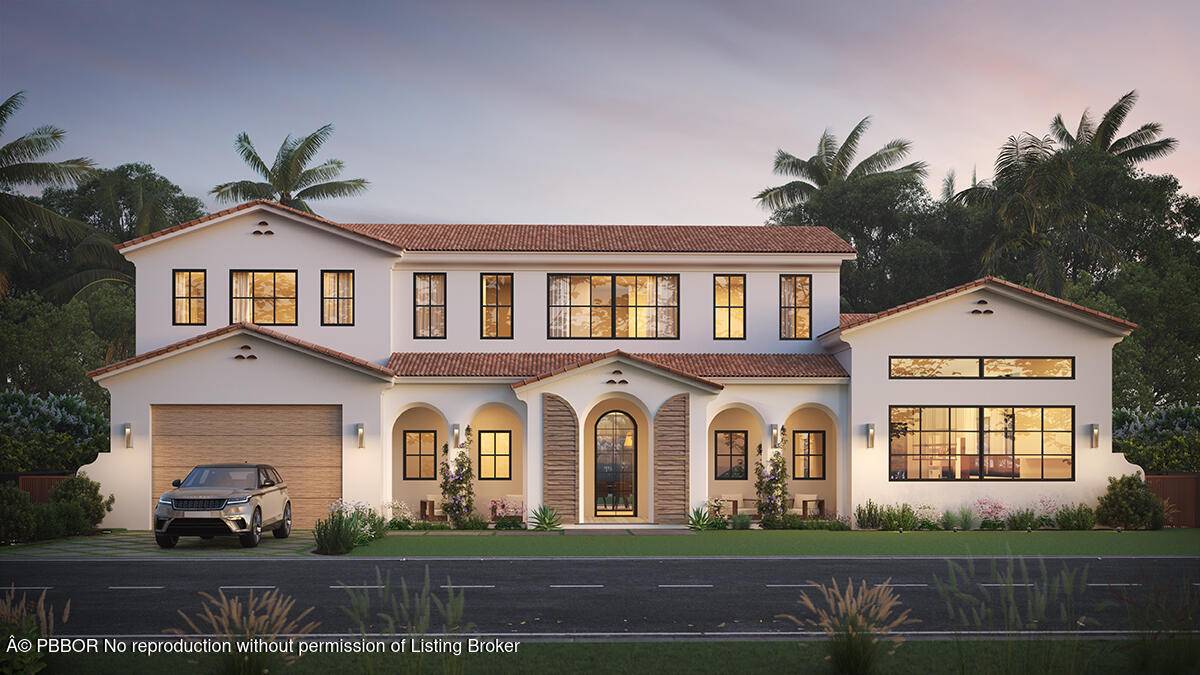 This stunning Mediterranean inspired estate offers luxurious new construction living in one of West Palm Beach's most coveted neighborhoods.