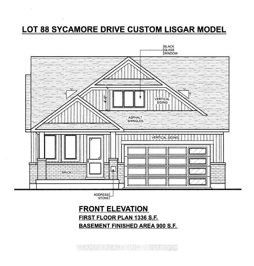 Discover the perfect blend of luxury and comfort in this stunning custom bungalow, nestled on a spacious 52' lot in Tillsonburg's prestigious new home subdivision.