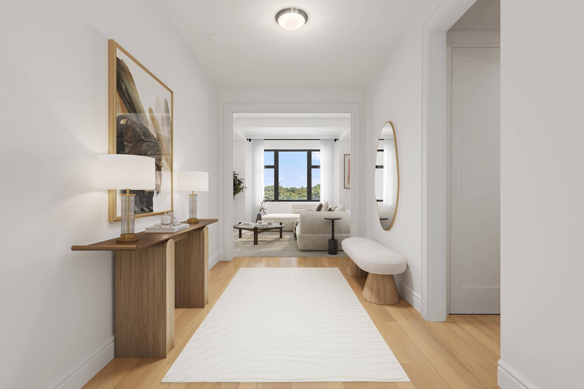 Welcome to this exquisite two bedroom, two and a half bath residence offering breathtaking, unobstructed views of Central Park.