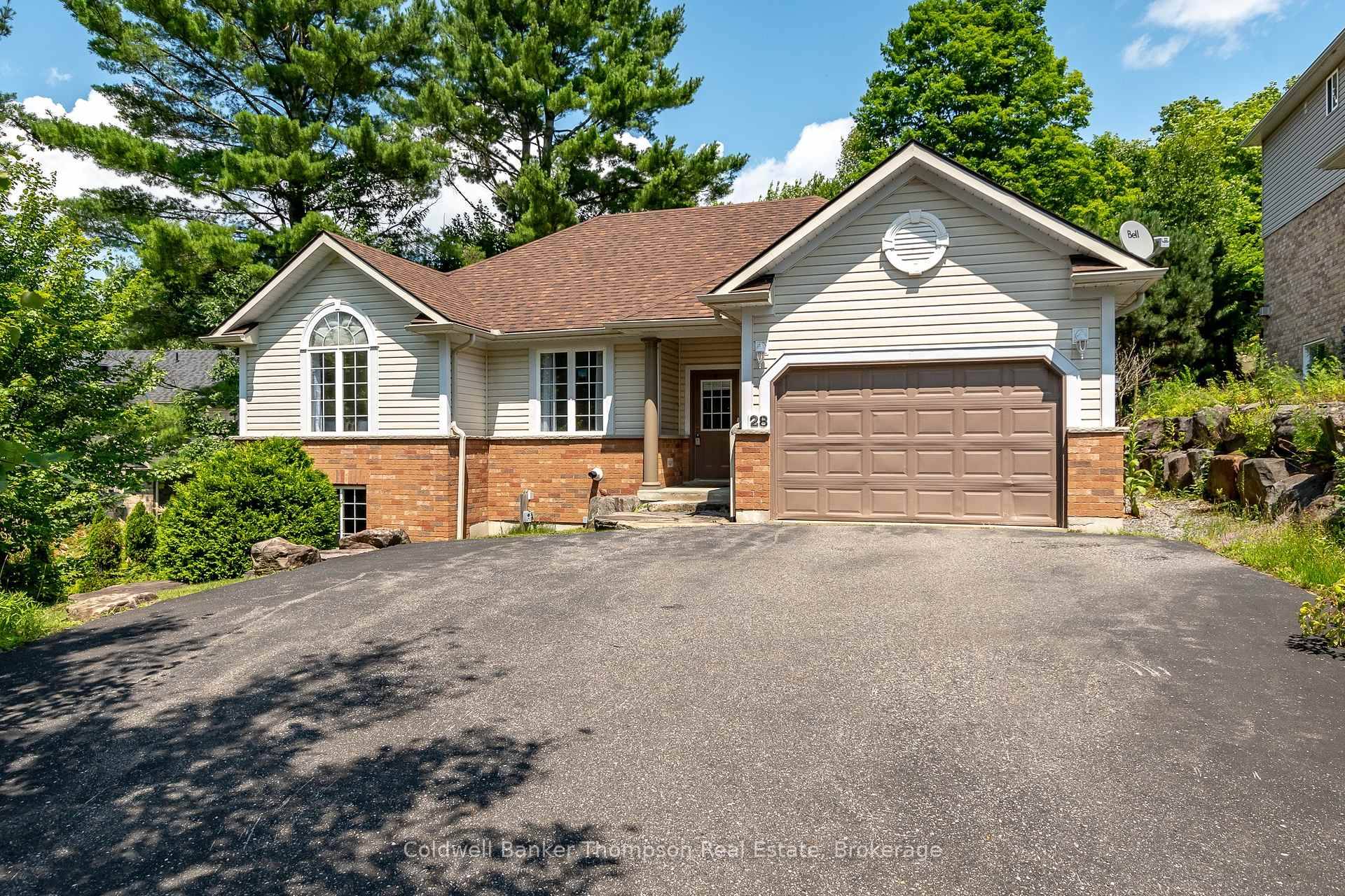 Set back from the road behind a mature tree line, this charming bungalow offers a rare sense of privacy in a peaceful, picturesque setting.