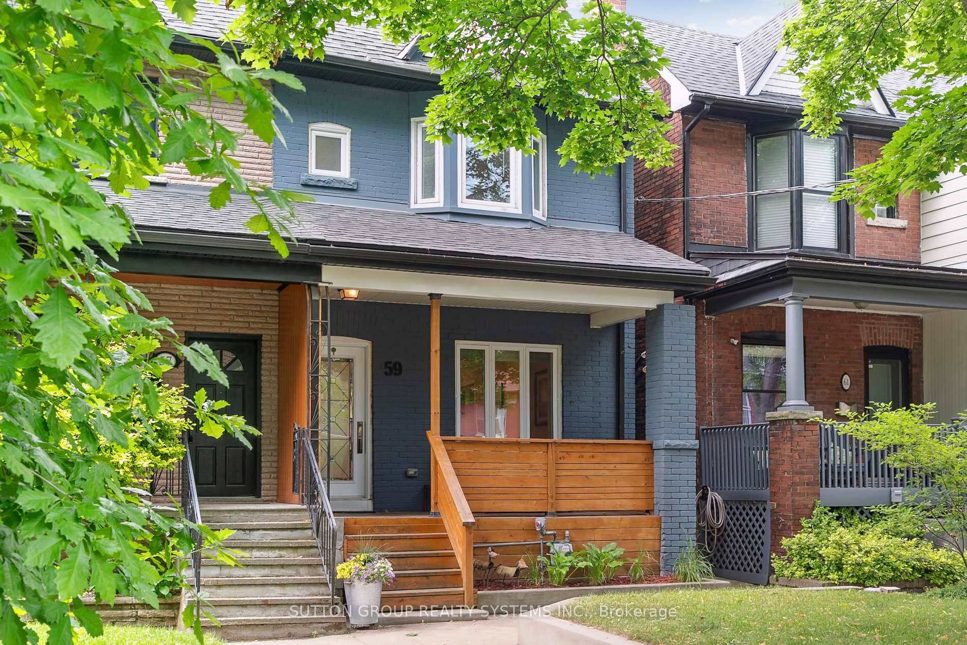 Prime Junction Bloor West Village Semi Detached Three Bedroom Four Bathroom Including One Three Piece Ensuite and Two Piece Main Floor Powder Room with Two Car Parking.