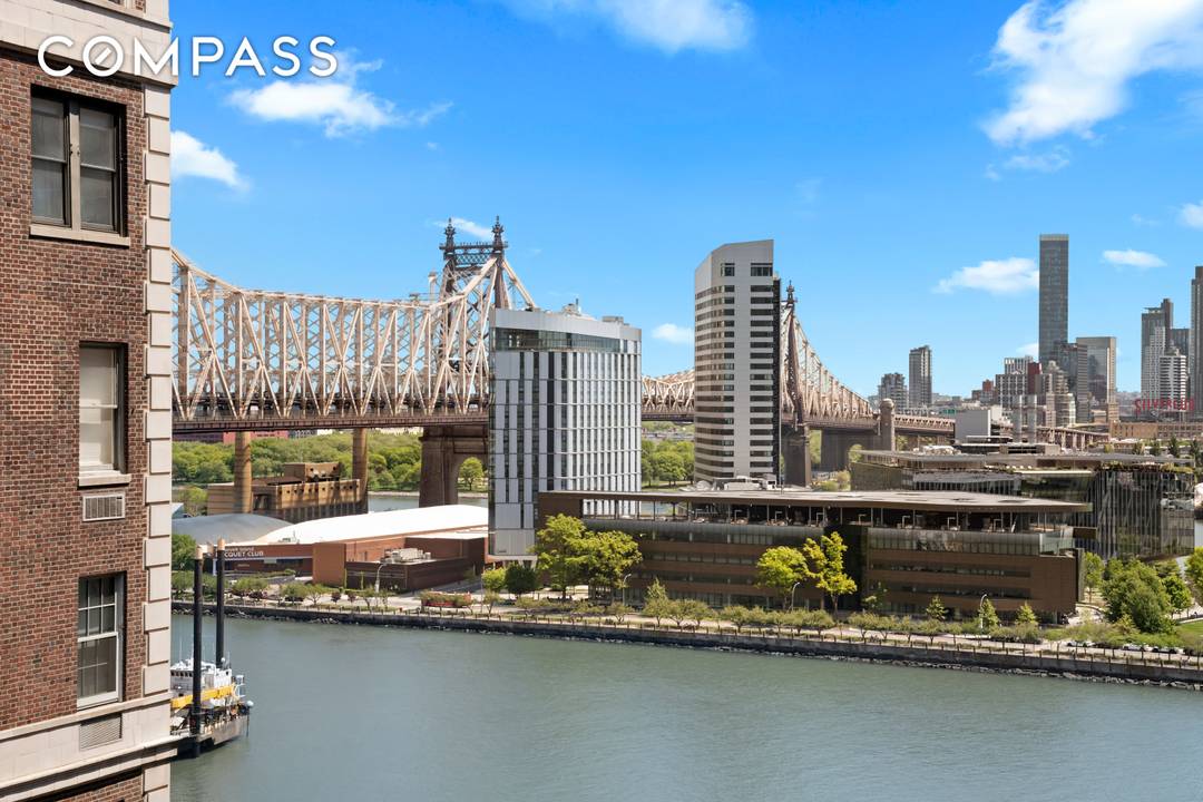 Co op 24 hour doorman Maintenance includes utilities Residence 16B at 25 Sutton Place South presents a rare opportunity to own a spacious and beautifully laid out corner two bedroom, ...