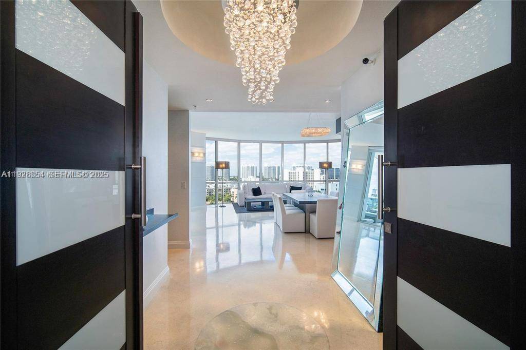 Stunning 3 bedroom, 3. 5 bath residence located in the prestigious Trump Palace.