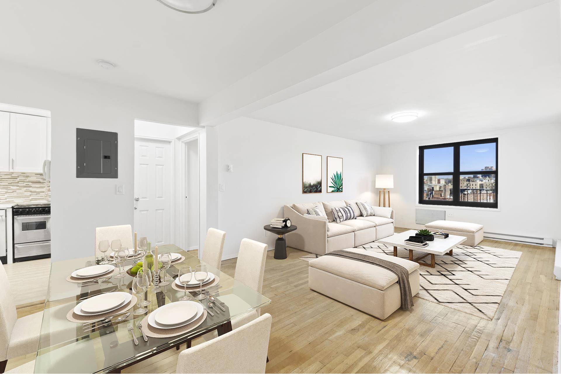 Sponsor Unit No Board Approval Step inside this newly renovated sundrenched top floor 1 bedroom apartment and be greeted by open unobstructed views and light in the enormous living room ...